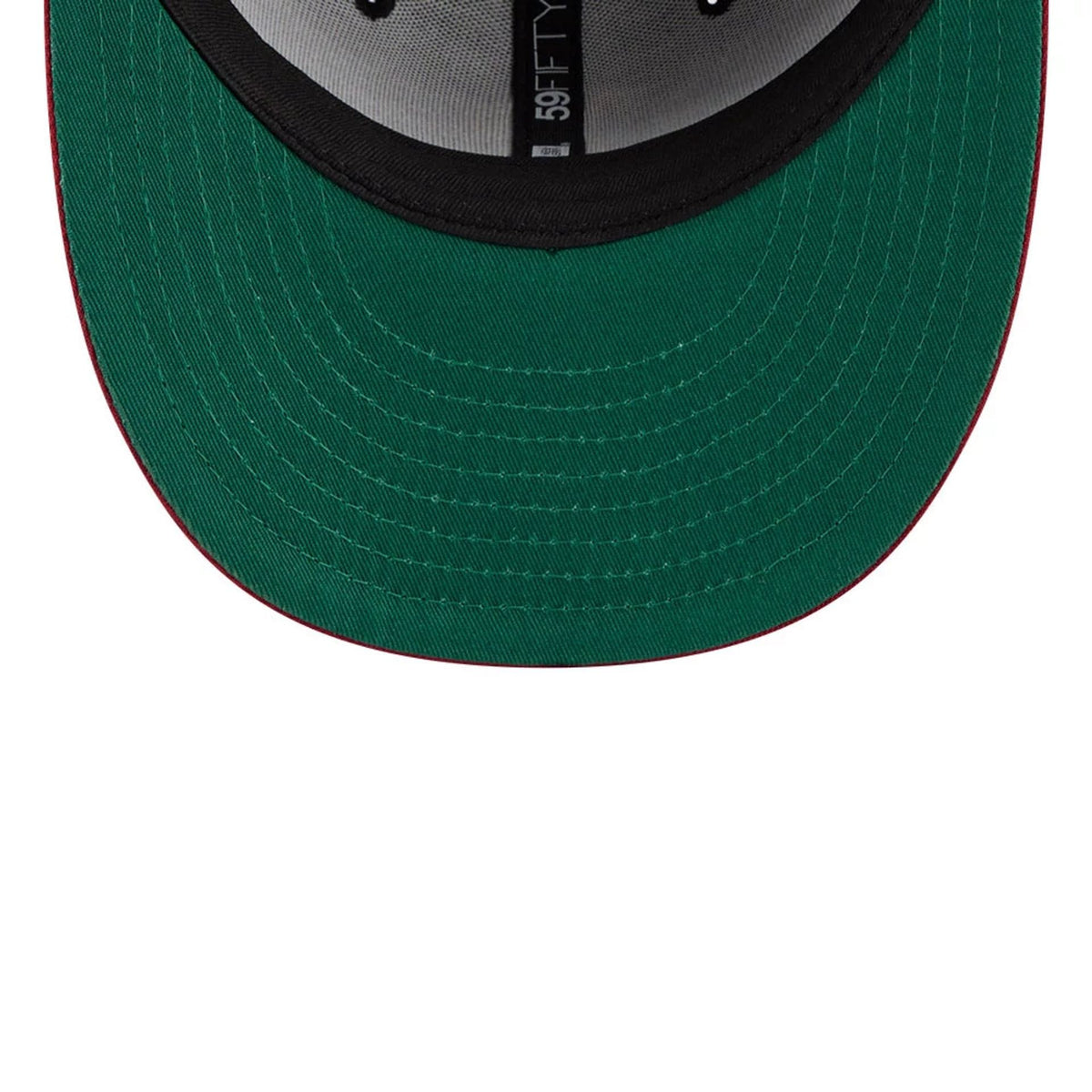 Boston Red Sox MLB Team Cards Black 59FIFTY Fitted Cap-zelvios