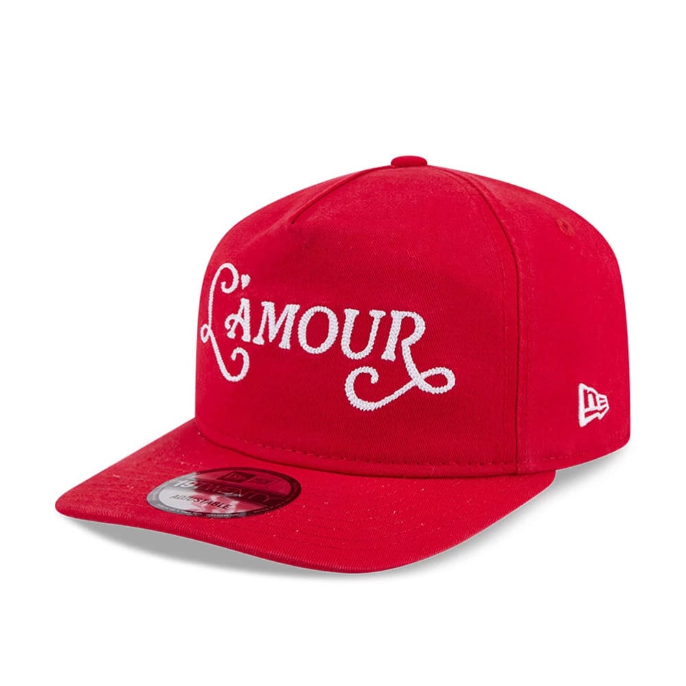 New Era L'amour Red 19TWENTY Adjustable Cap-zelvios
