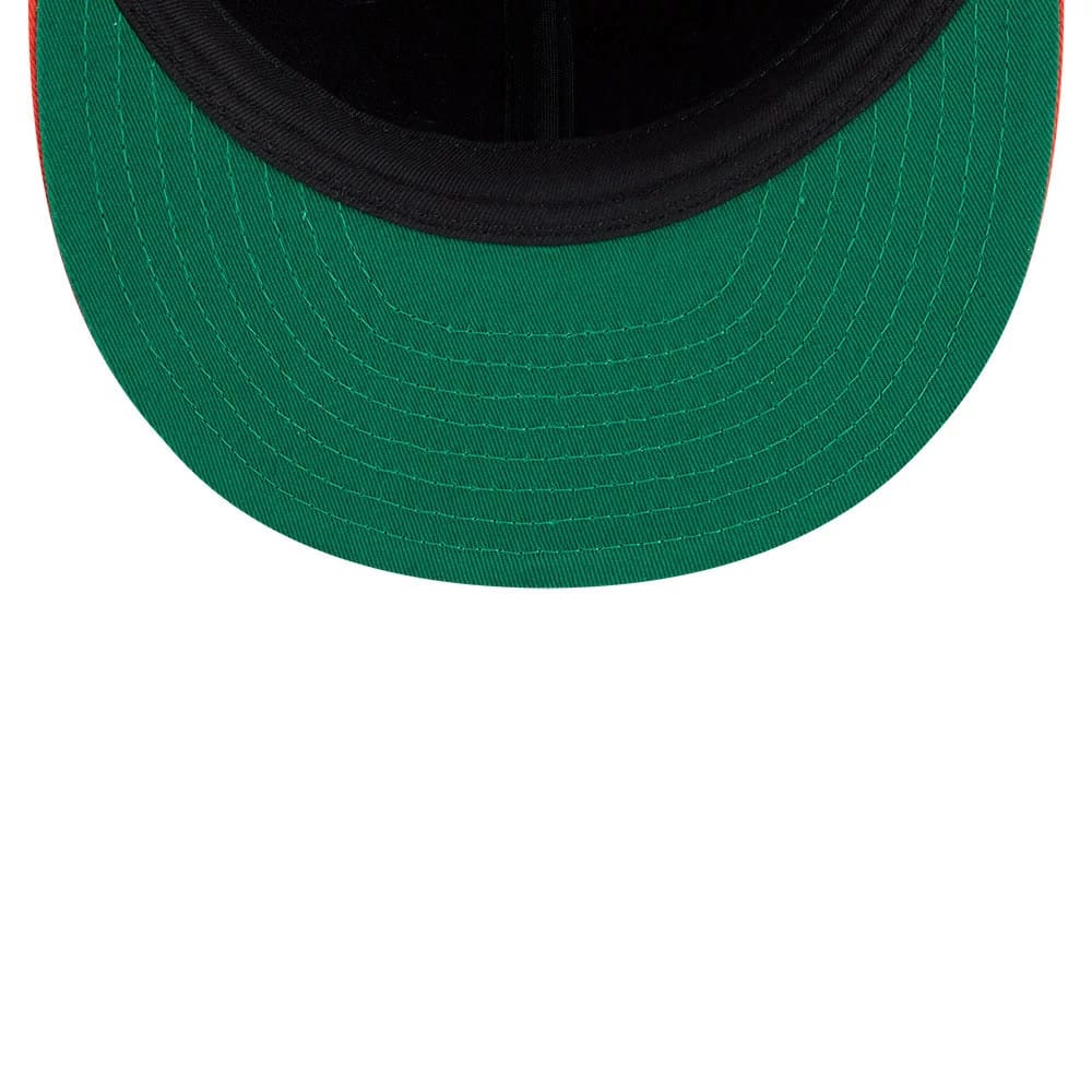 Anaheim Ducks NHL Felt Logo Black Retro Crown 59FIFTY Fitted Cap-zelvios