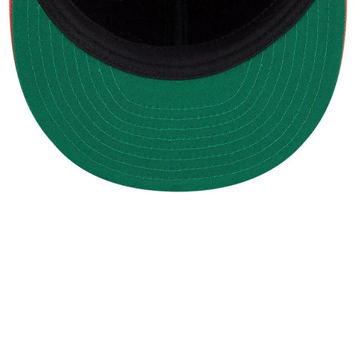 Anaheim Ducks NHL Felt Logo Black Retro Crown 59FIFTY Fitted Cap-zelvios