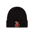 Tom & Jerry Key To My Heart Black Cuff Knit Beanie Hat-zelvios