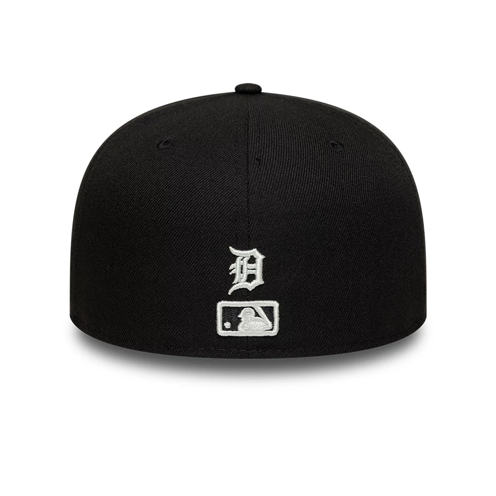 Detroit Tigers MLB Faux Pearl Black 59FIFTY Fitted Cap-kentox