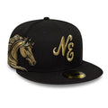 New Era Horse Black 59FIFTY Fitted Cap-zelvios