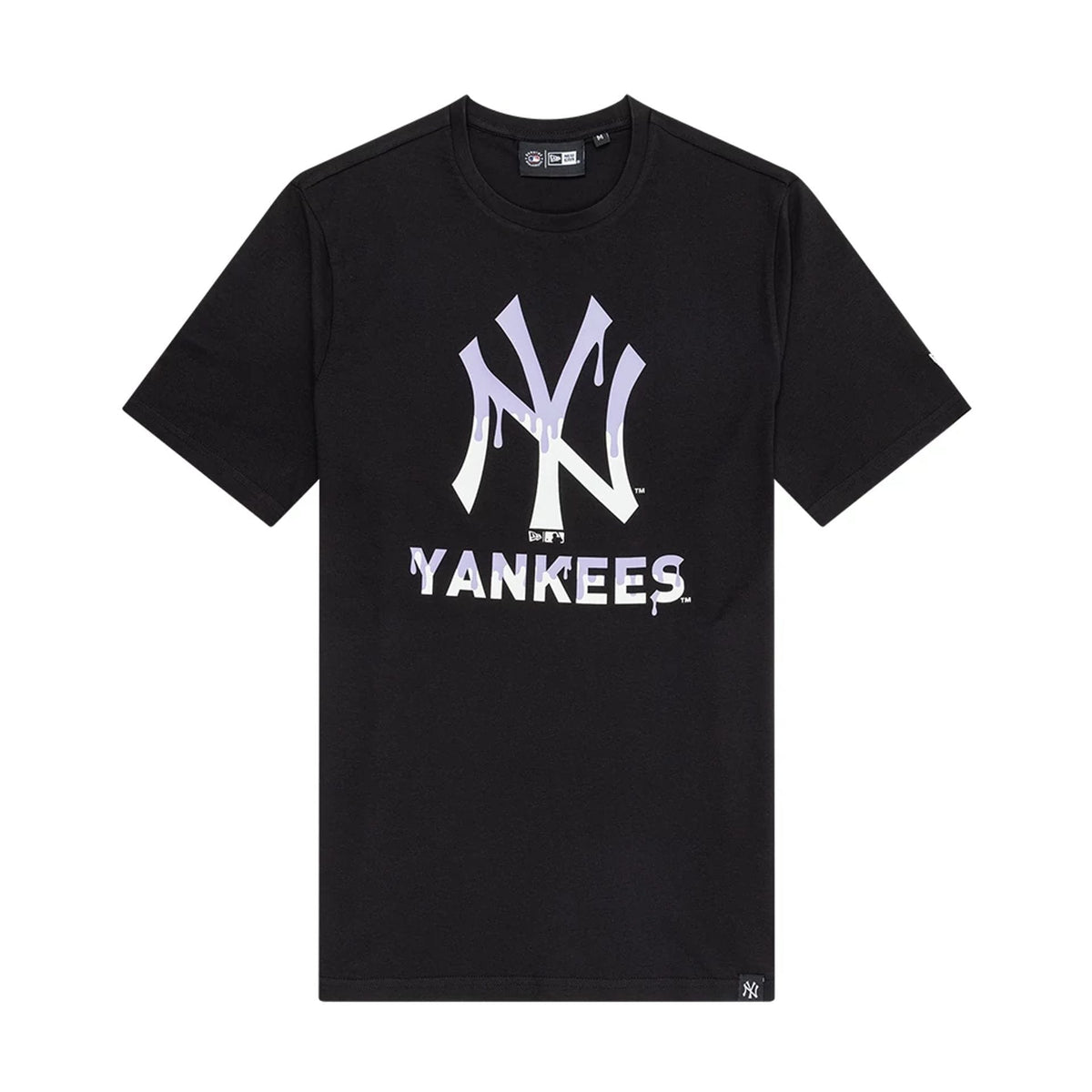 New York Yankees MLB Drip Black T-Shirt-zelvios