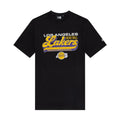 LA Lakers NBA Wordmark Black T-Shirt-zelvios