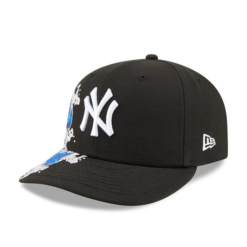 New York Yankees MLB Vissurf Black 59FIFTY Fitted Cap-zelvios