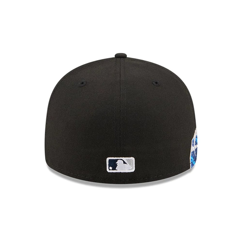 New York Yankees MLB Vissurf Black 59FIFTY Fitted Cap-zelvios