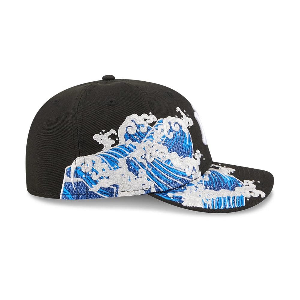 New York Yankees MLB Vissurf Black 59FIFTY Fitted Cap-zelvios