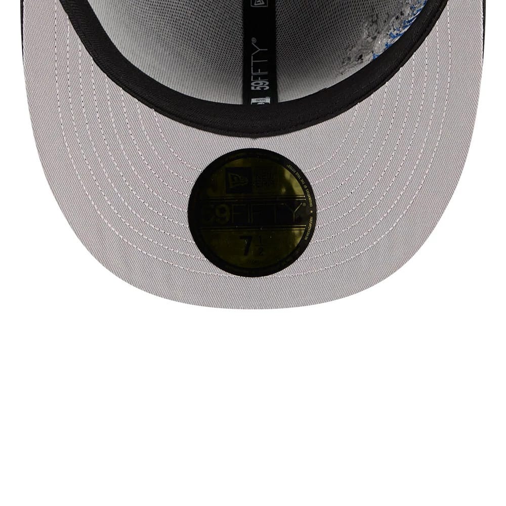 New York Yankees MLB Vissurf Black 59FIFTY Fitted Cap-zelvios