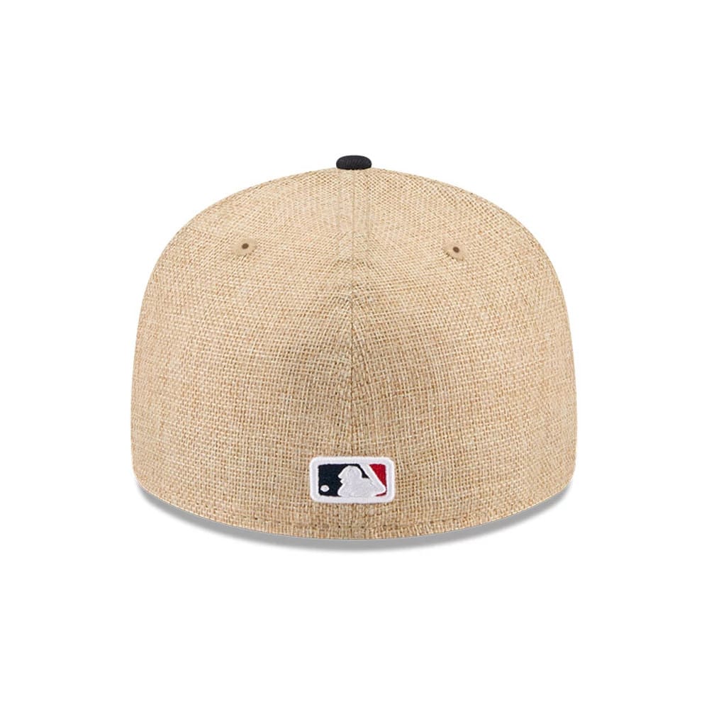Boston Red Sox MLB Twine Beige 59FIFTY Fitted Cap-zelvios