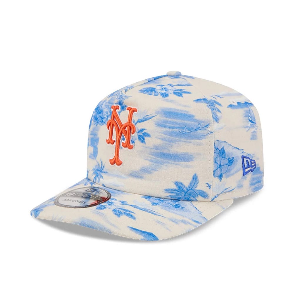 New York Mets MLB Tropics Blue 19TWENTY Adjustable Cap-zelvios