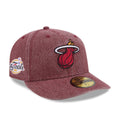 Miami Heat NBA Hardwood Classic Red 59FIFTY Fitted Cap-zelvios