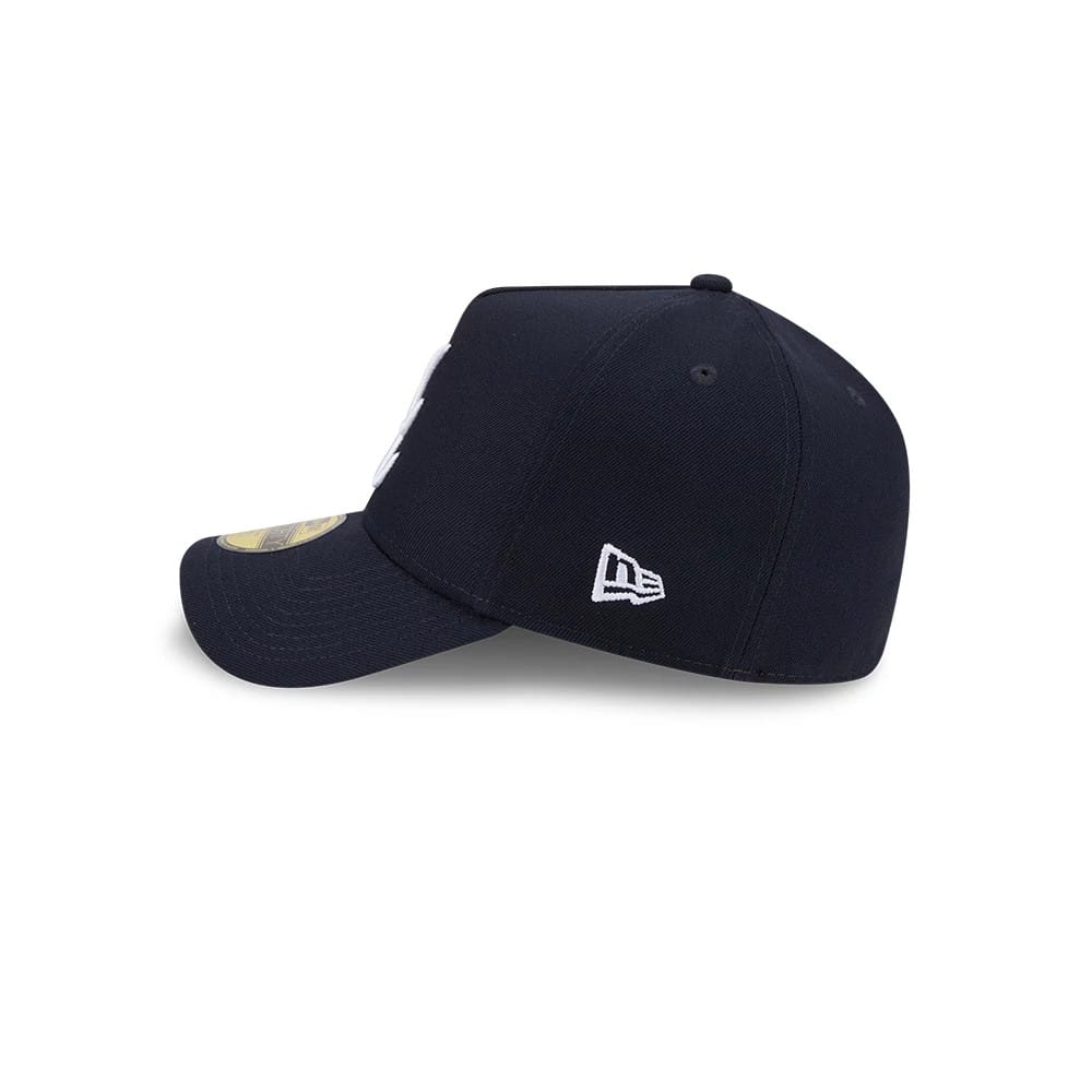 Atlanta Braves MLB Team Side Navy 59FORTY A-Frame Fitted Cap-zelvios