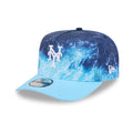 Mets MLB Deep Water Pastel Blue 9FIFTY A-Frame Snapback Adjustable Cap-zelvios