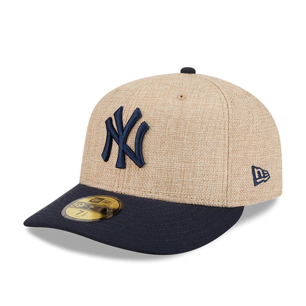 New York Yankees MLB Twine Navy 59FIFTY Fitted Cap-zelvios
