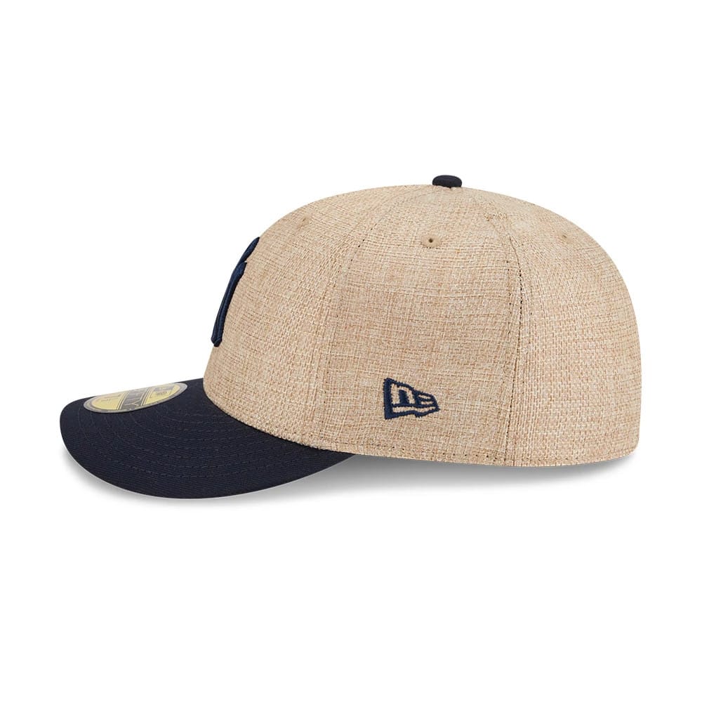 New York Yankees MLB Twine Navy 59FIFTY Fitted Cap-zelvios