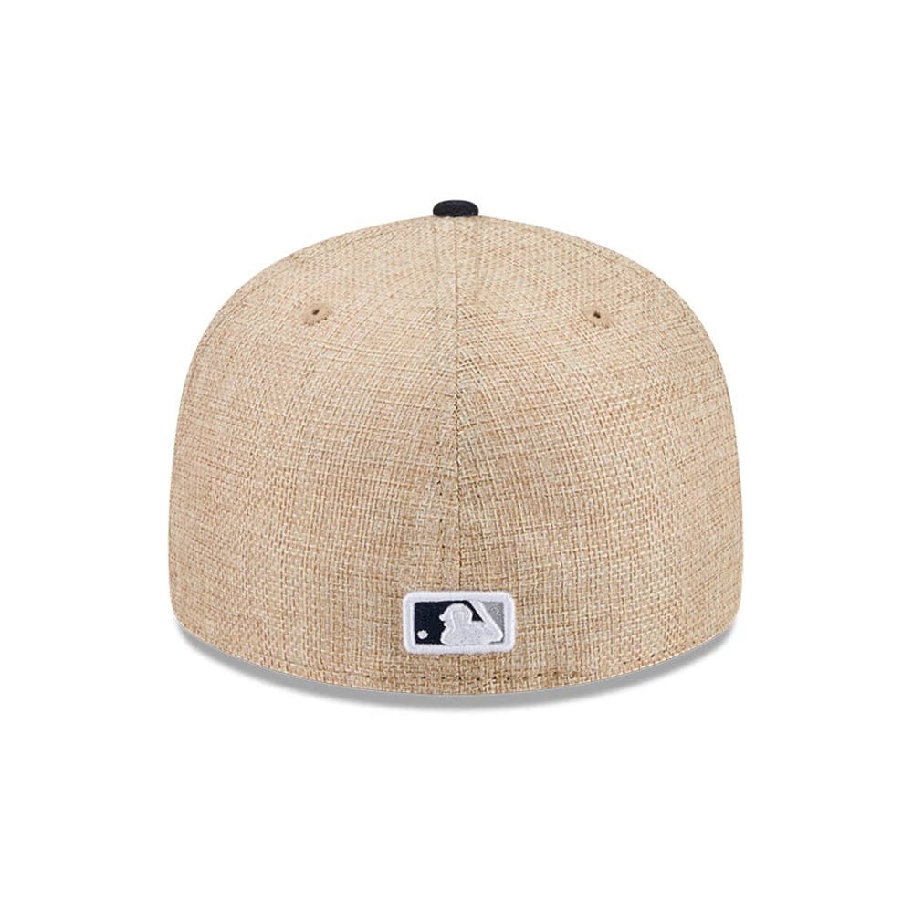 New York Yankees MLB Twine Navy 59FIFTY Fitted Cap-zelvios