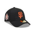 San Francisco Giants MLB Team Side Black 59FORTY A-Frame Fitted Cap-zelvios