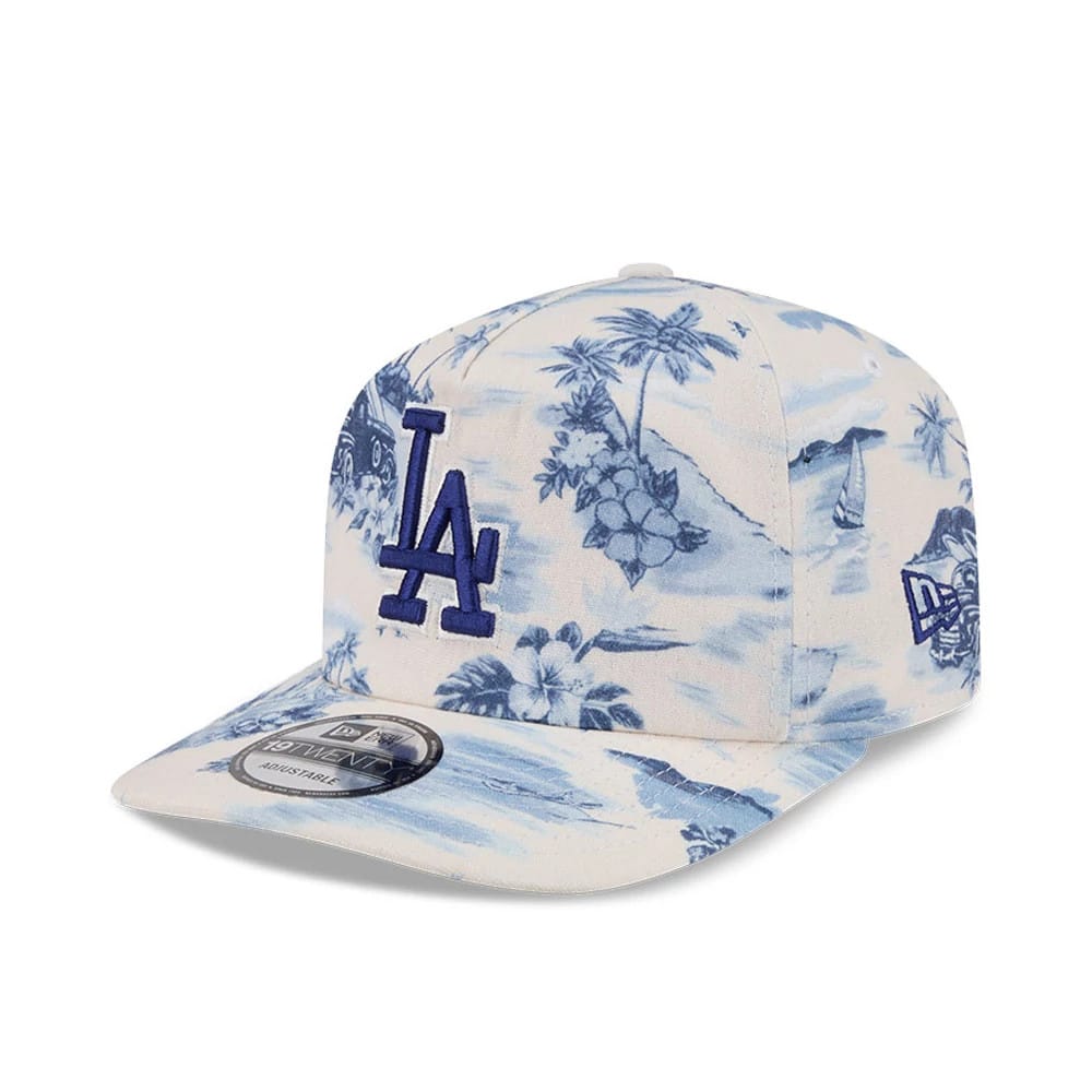 LA Dodgers MLB Tropics Dark Blue 19TWENTY Adjustable Cap-zelvios