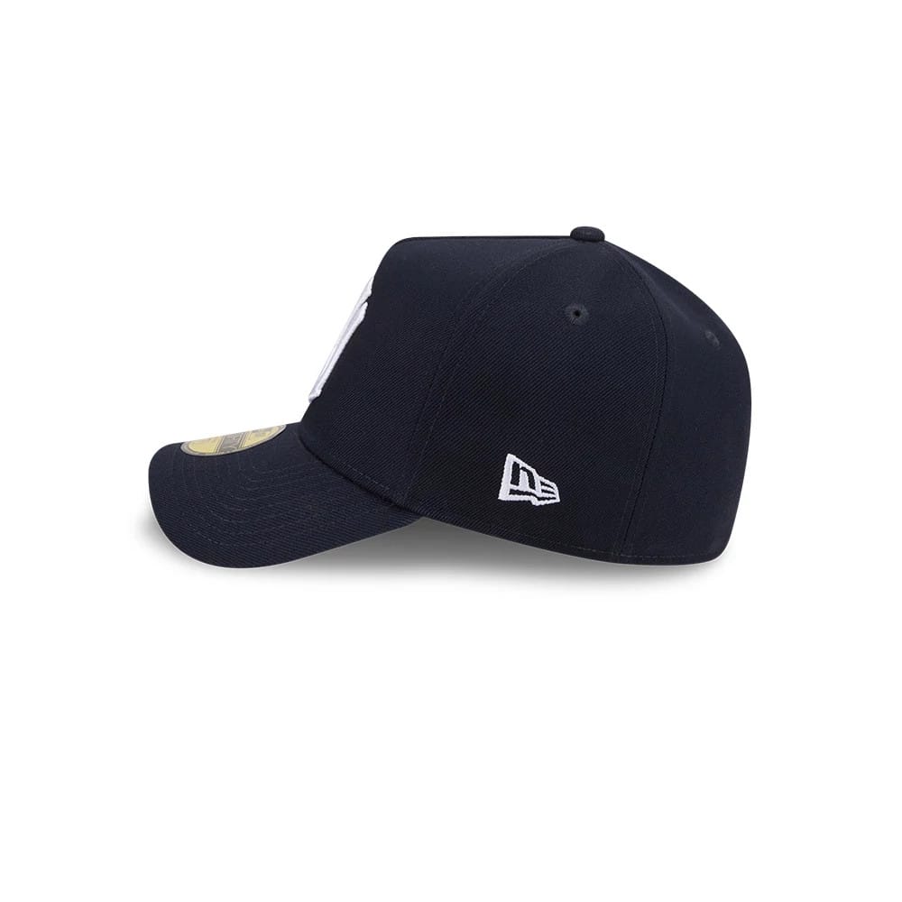 New York Yankees MLB Team Side Navy 59FORTY A-Frame Fitted Cap-zelvios