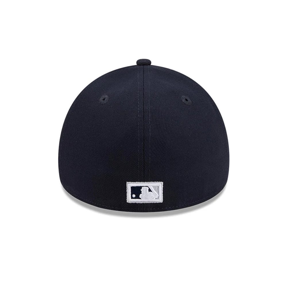New York Yankees MLB Team Side Navy 59FORTY A-Frame Fitted Cap-zelvios