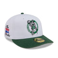 Boston Celtics NBA Hardwood Classic White 59FIFTY Fitted Cap-zelvios