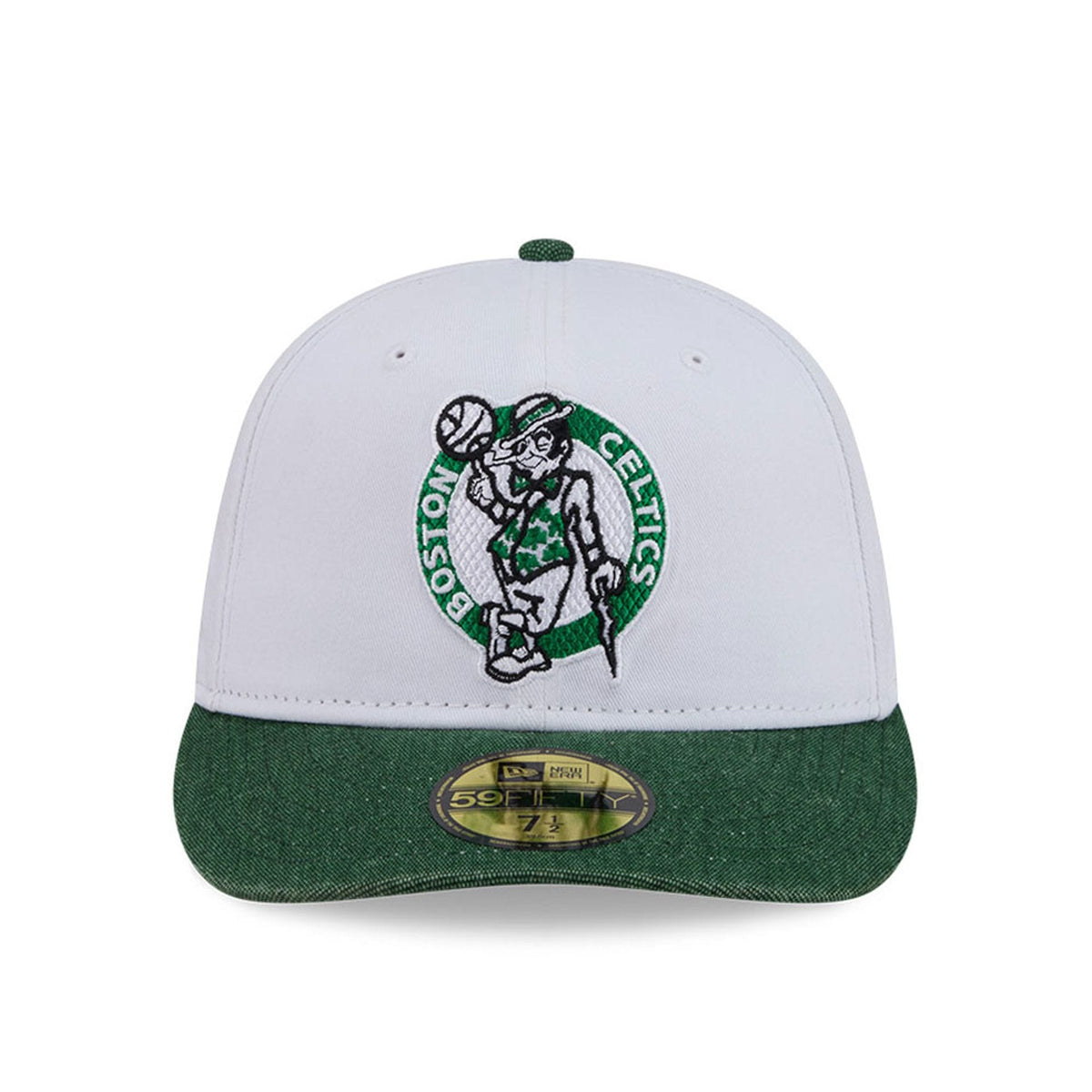 Boston Celtics NBA Hardwood Classic White 59FIFTY Fitted Cap-zelvios