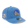 Warriors NBA Hardwood Classic Blue 59FIFTY Fitted Cap-zelvios