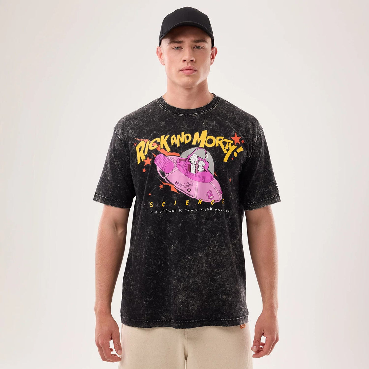 Rick And Morty Science Black T-Shirt-zelvios