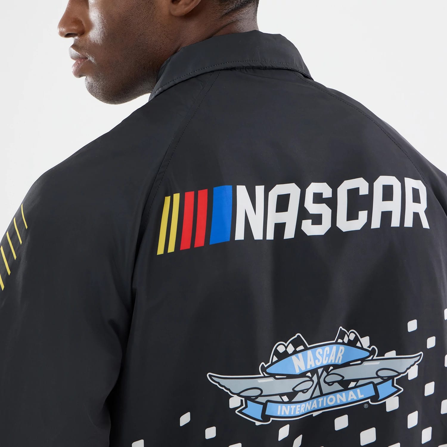 Nascar Logo Black Jacket-kentox