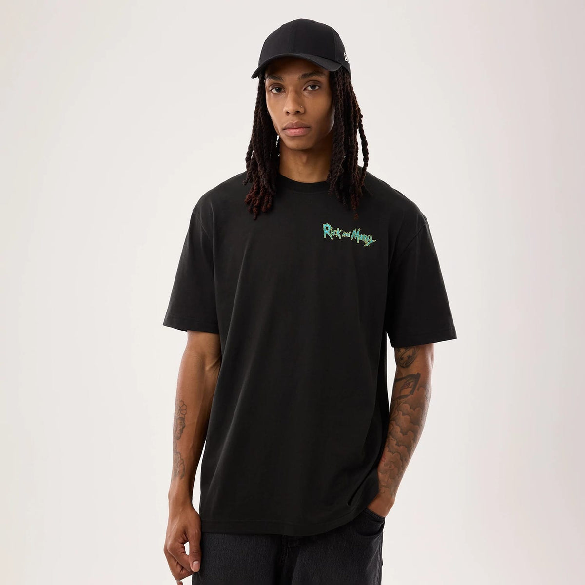 Rick And Morty Black T-Shirt-zelvios