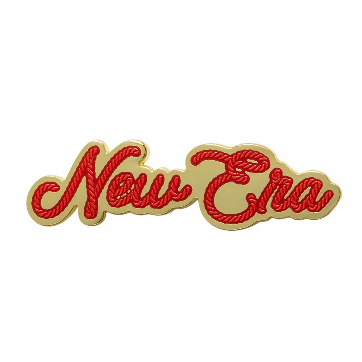 New Era Lunar New Year Fan Red Pin Badge-zelvios