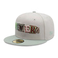 New Era DIY Note Light Beige 59FIFTY Fitted Cap-zelvios