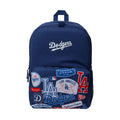 LA Dodgers MLB Dark Blue Stadium Backpack-zelvios