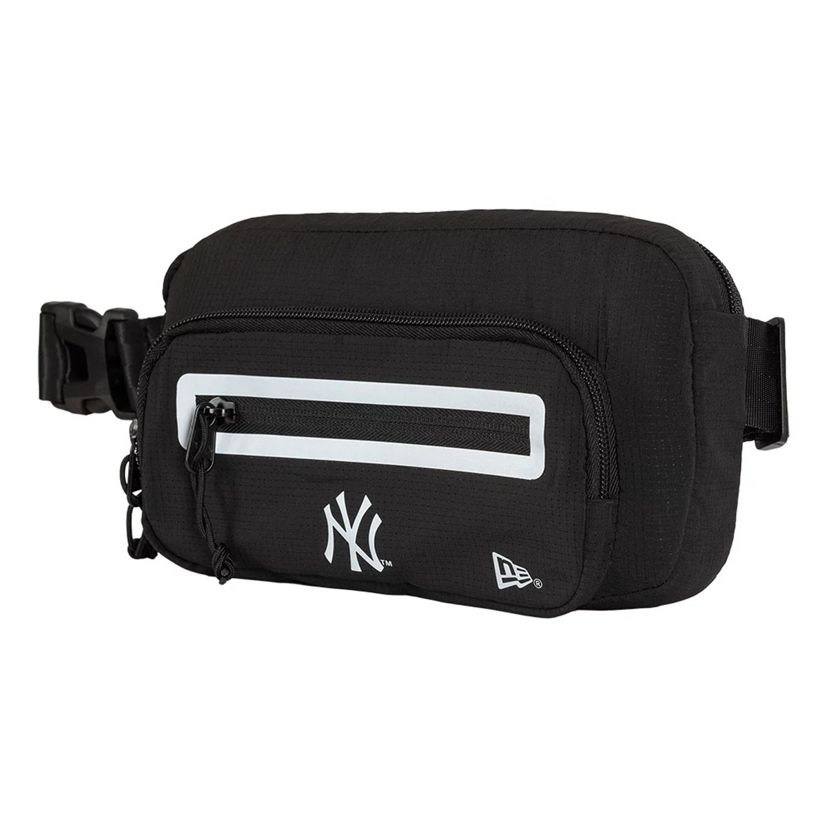New York Yankees MLB Active Mesh Black Waist Bag-zelvios