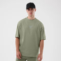 Chicago Bulls NBA League Essential Pastel Green Oversized T-Shirt-zelvios