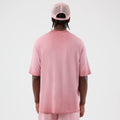 New York Yankees MLB Washed Logo Pastel Pink T-Shirt-zelvios