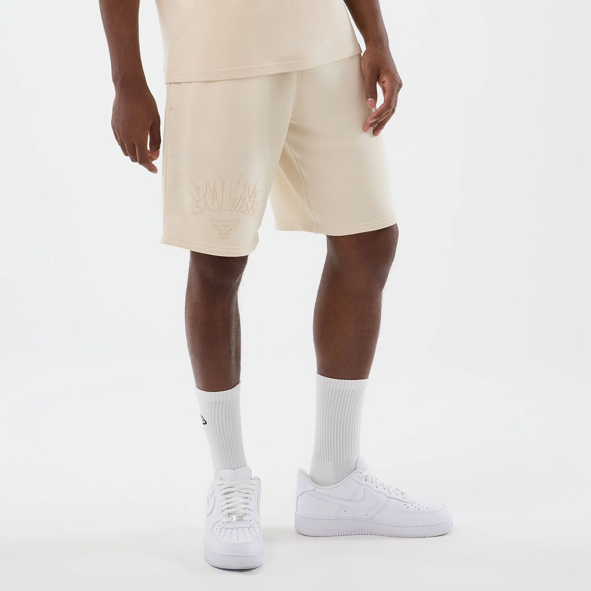 Chicago Bulls NBA Core Plus Light Beige Shorts-zelvios