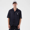 LA Dodgers MLB Graphic Revere Navy Short Sleeve Shirt-zelvios
