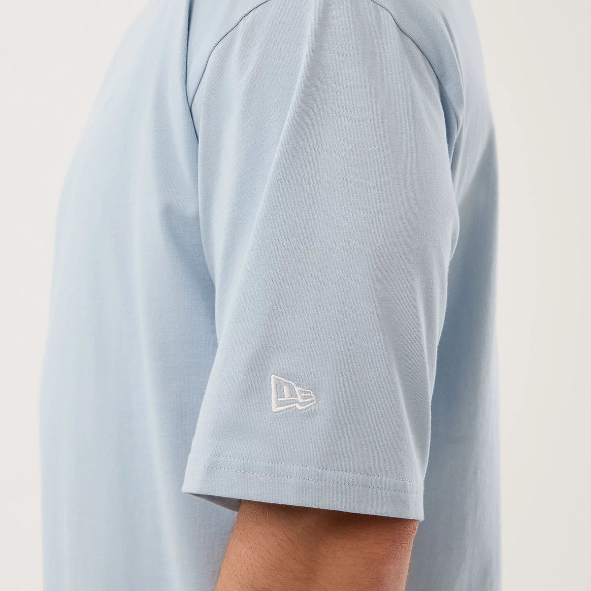 New York Yankees MLB Script Pastel Blue Oversized T-Shirt-zelvios