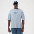 LA Dodgers MLB Waffle Pastel Blue T-Shirt-zelvios
