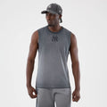 New York Yankees MLB Washed Logo Black Vest-zelvios