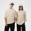New Era Waffle Light Beige T-Shirt-zelvios