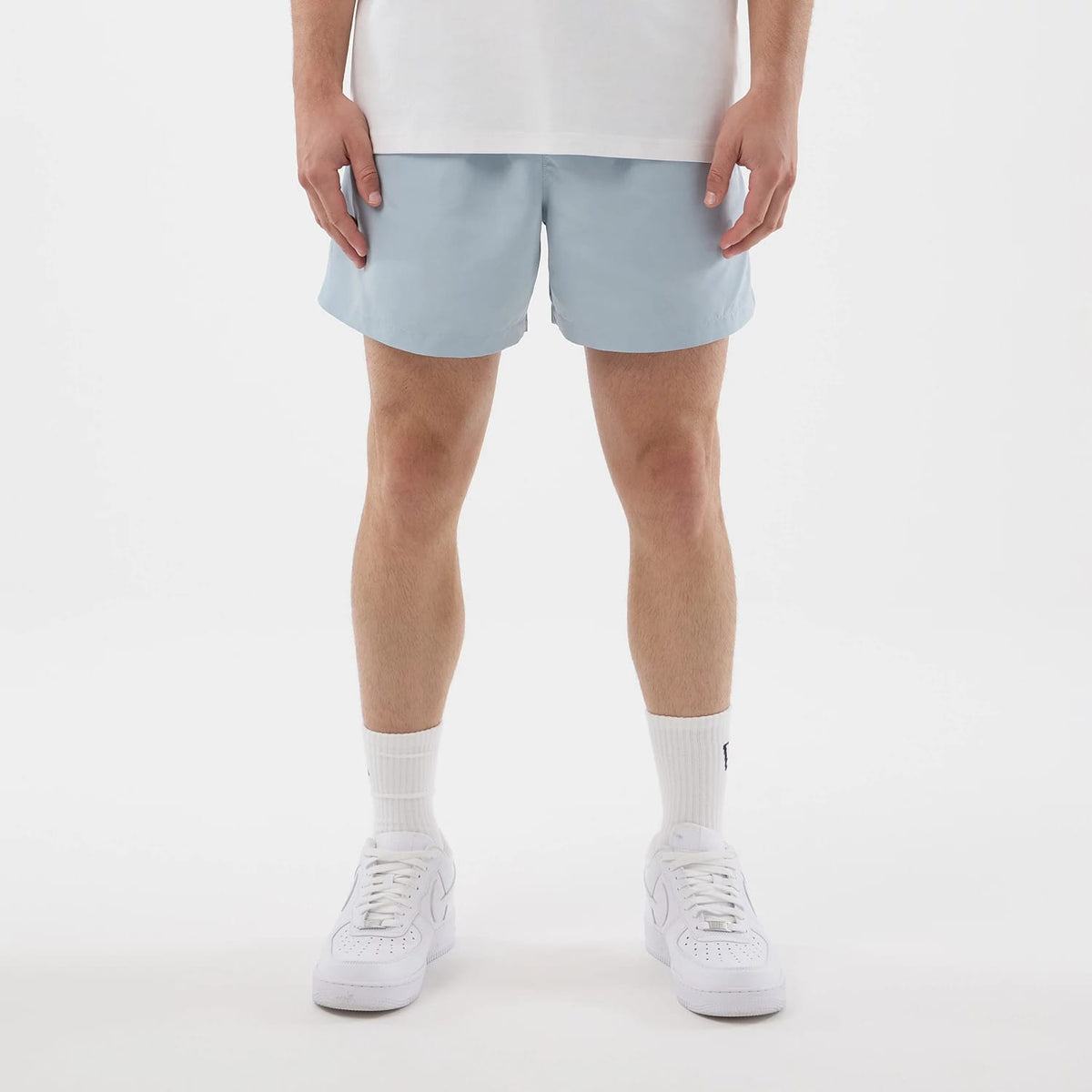 New Era Pastel Blue Swimming Shorts-zelvios