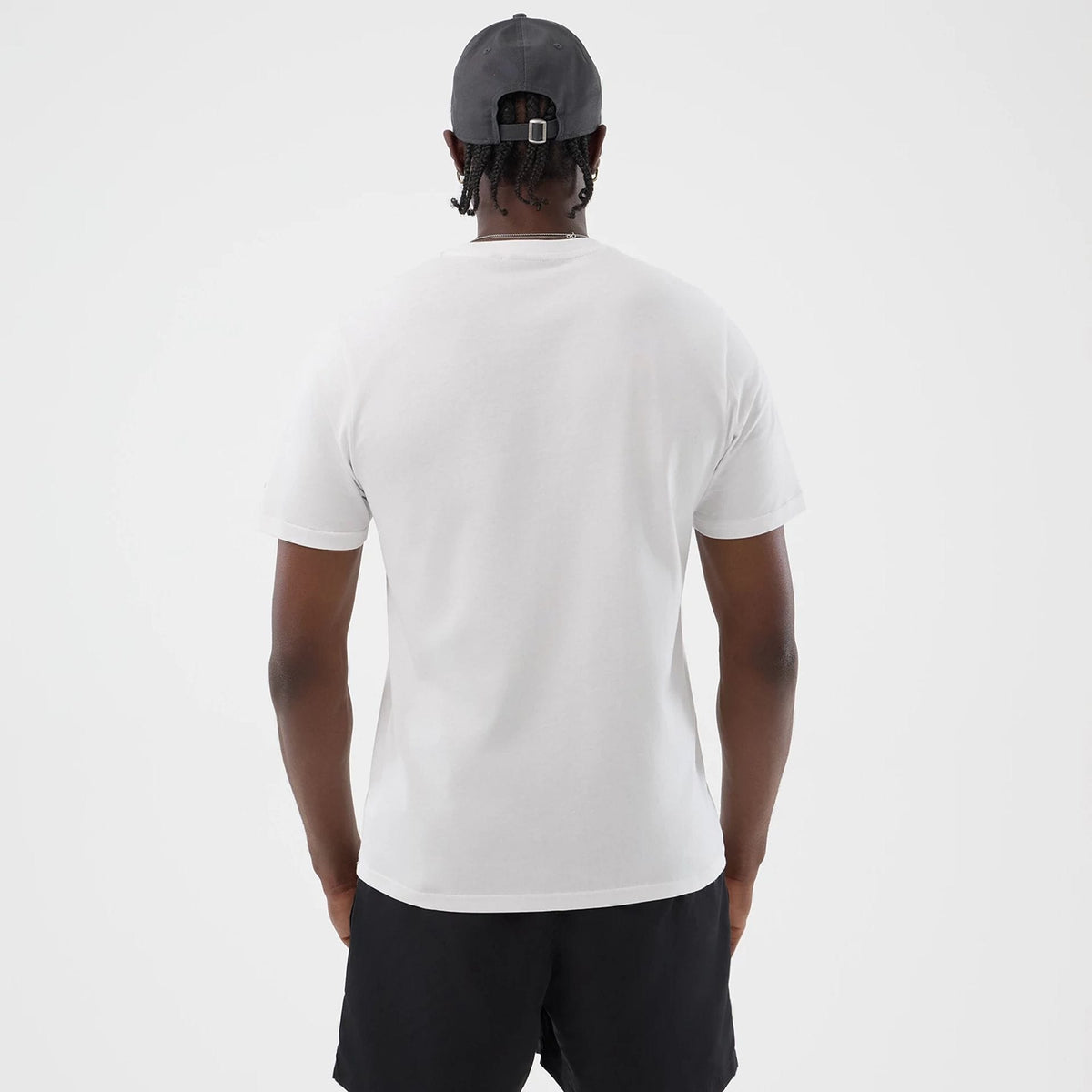 New Era Logo Graphic White T-Shirt-zelvios