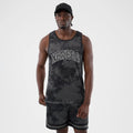 New Era All Over Print Black Camo Mesh Tank Top-zelvios