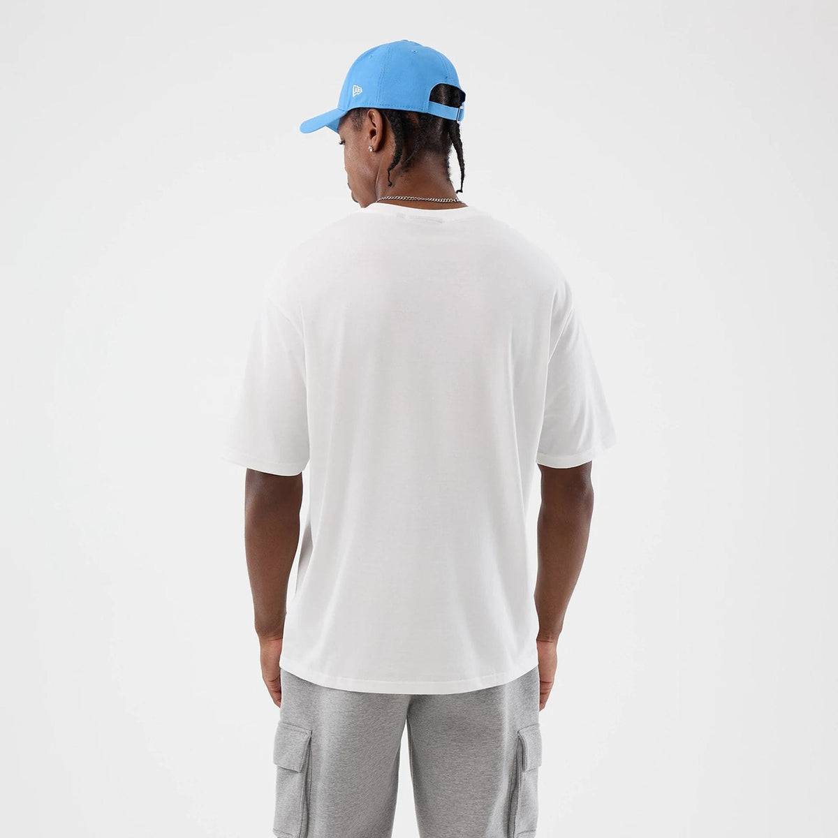 Athletics MLB League Essential White Oversized T-Shirt-zelvios