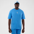 New York Yankees MLB League Essential Pastel Blue Oversized T-Shirt-zelvios