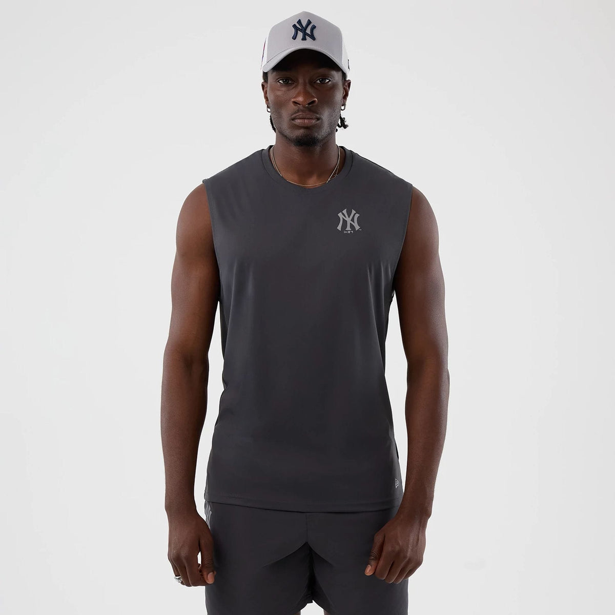 New York Yankees MLB Core Plus Dark Grey Vest-zelvios