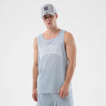 New Era Mesh Pastel Blue Oversized Tank Top-zelvios